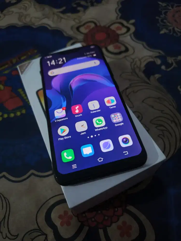 vivo v9 64gb black hape casan