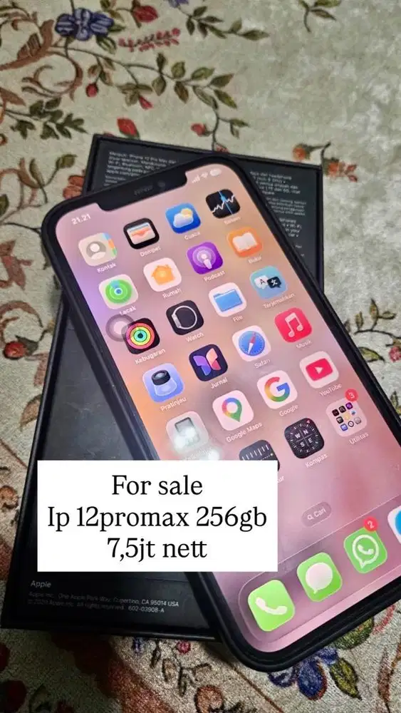 Iphone 12 promax 256gb