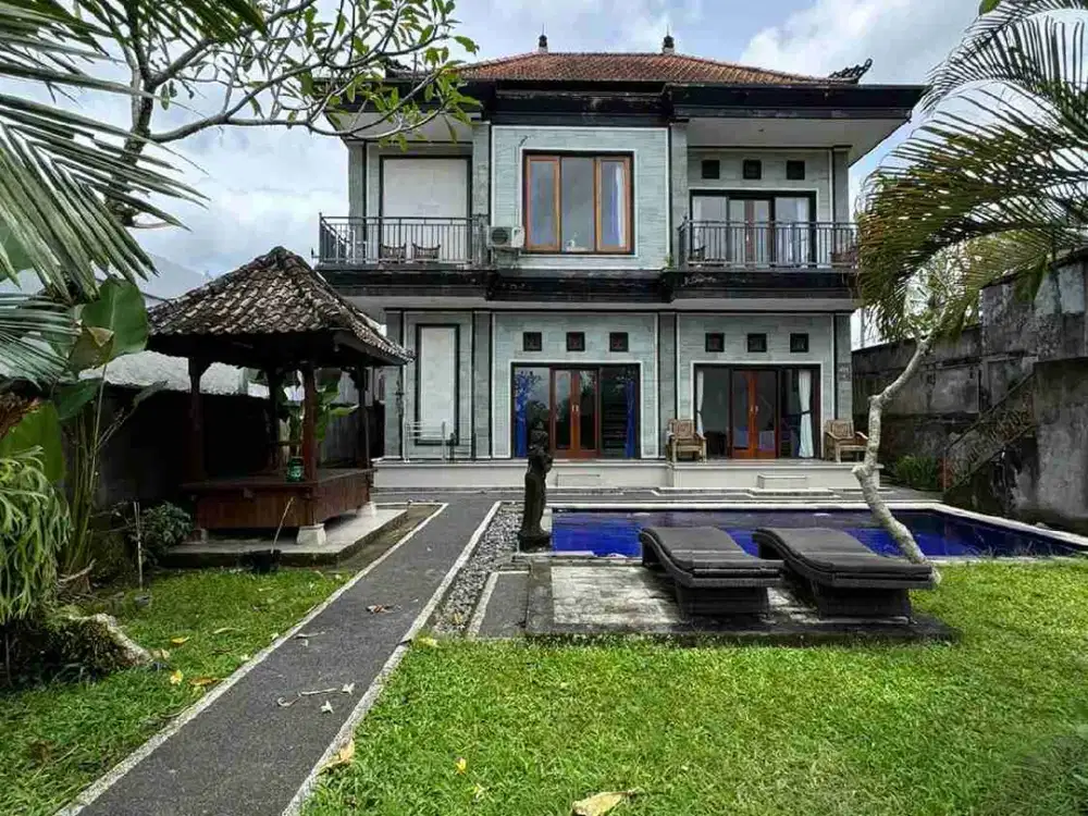 Villa View Sawah di Ubud Dekat Resort dan Cafe Populer