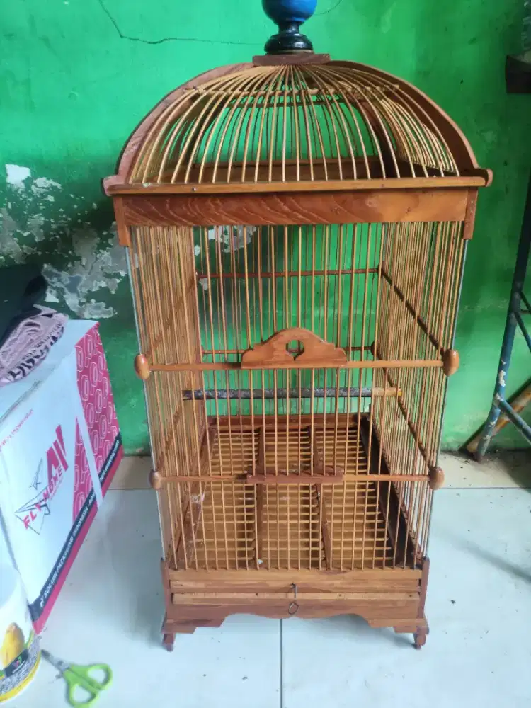 KANDANG KOTAK NO 3 / KANDANG BURCIL / KANDANG MODEL KUBAH