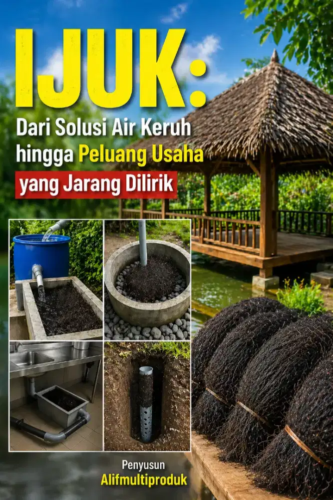 eBook : Ijuk dari Solusi Air Keruh ke Peluang Usaha