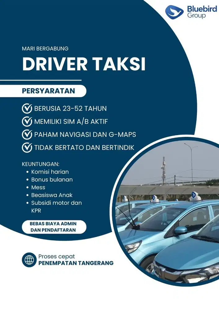 Driver Bluebird Tangerang