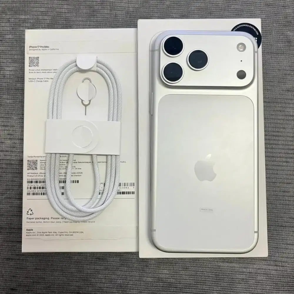 Iphone 17 Pro Max - 256 Silver