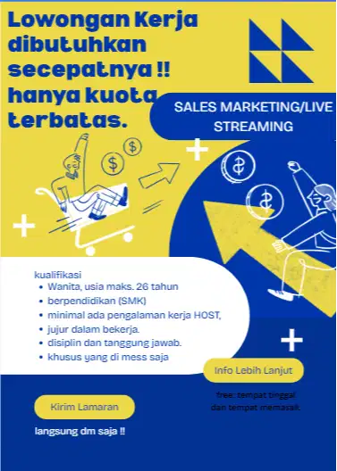 loker streaming dibutuhkan secepatnya bagi yang mess