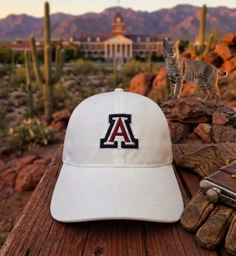 Topi Baseball Vintage Arizona Wildcats Zhepyr Original Second