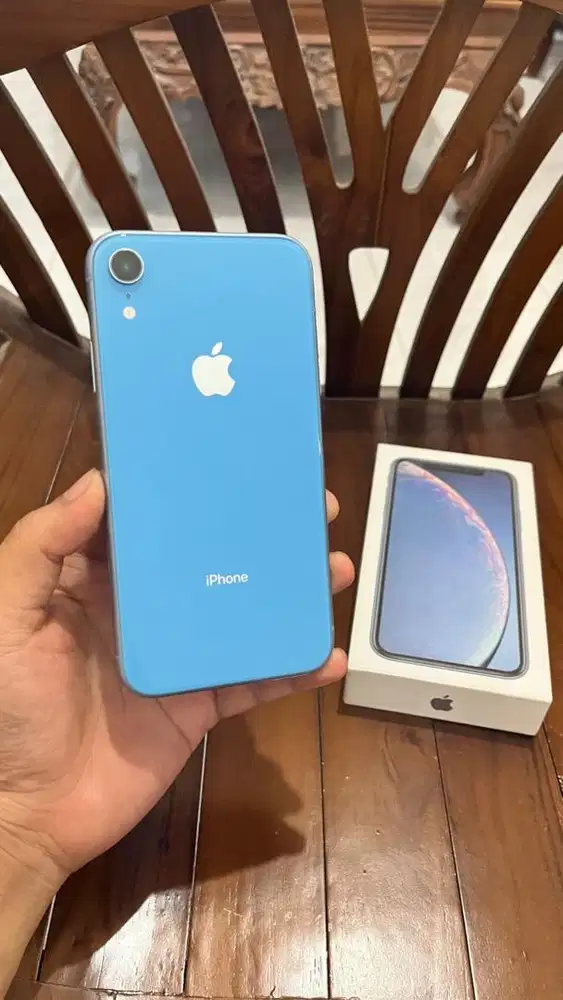 Iphone Xr 128gb Blue, Fullset