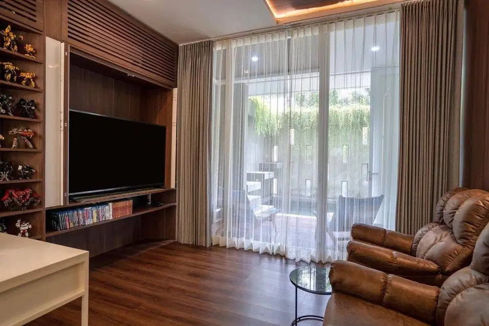 Gorden Minimalis Untuk Rumah Kantor Apartemen Vitrase Korden Wallpaper