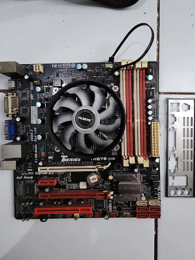 Bundle Part PC Motherboard, Processor, CPU Cooler dan PSU