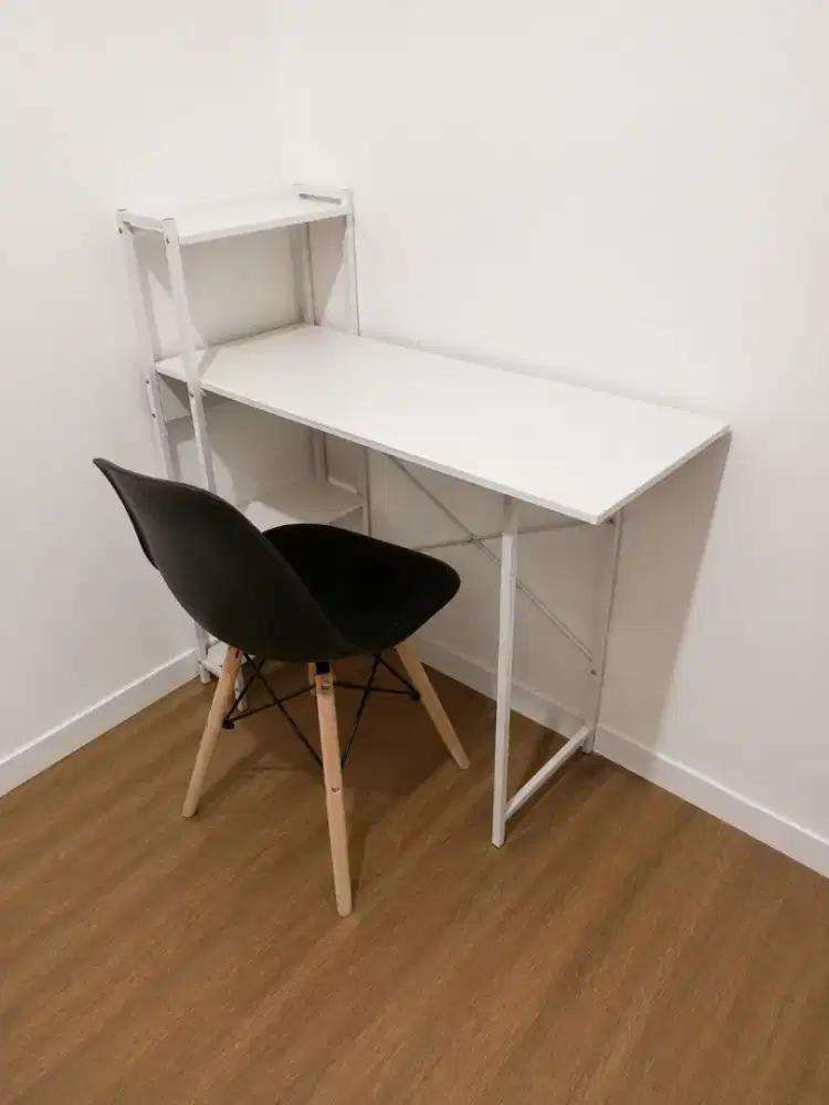Meja lipat/meja belajar minimalis/meja laptop/meja anak/meja besi