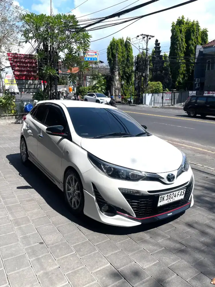 YARIS TRD S MATIC 2019 Tampilan Ganteng full variasi