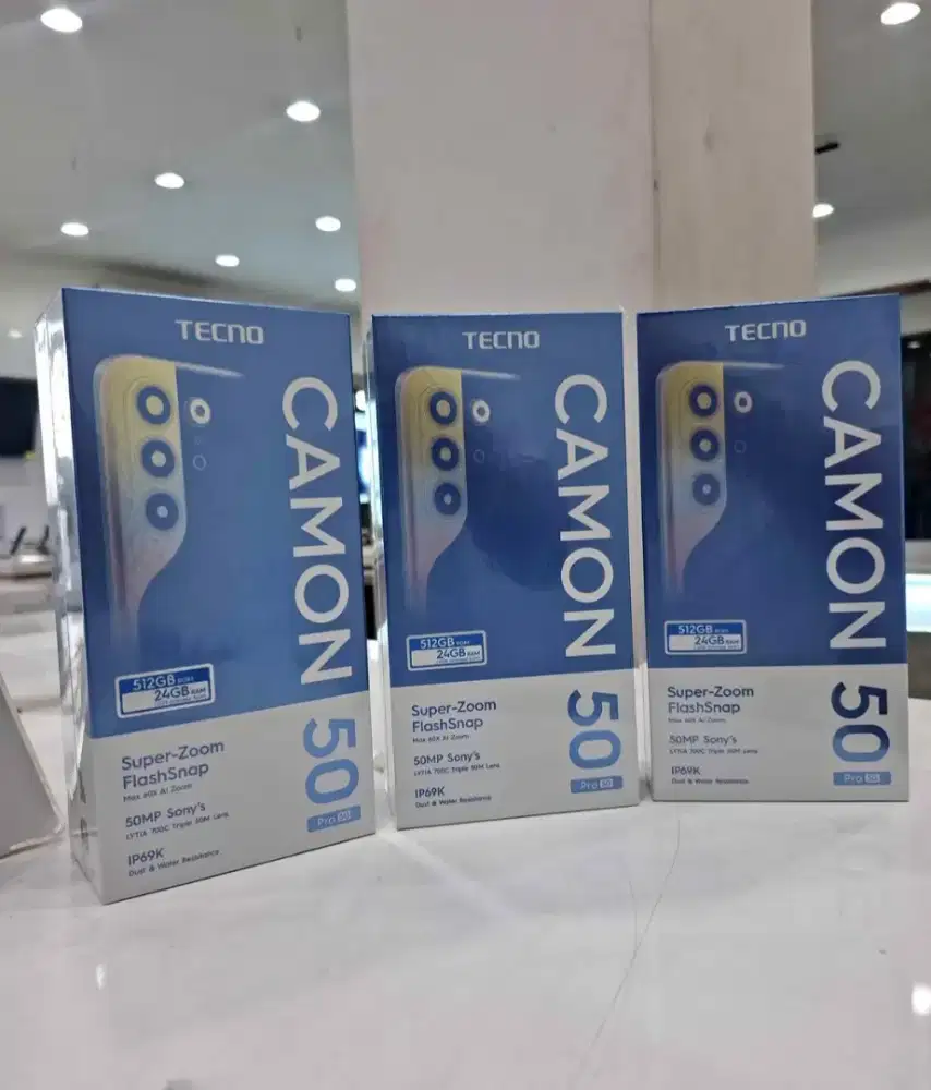 Tecno Camon 50 Pro 5G 12+12/512 Obat Ganteng Anda