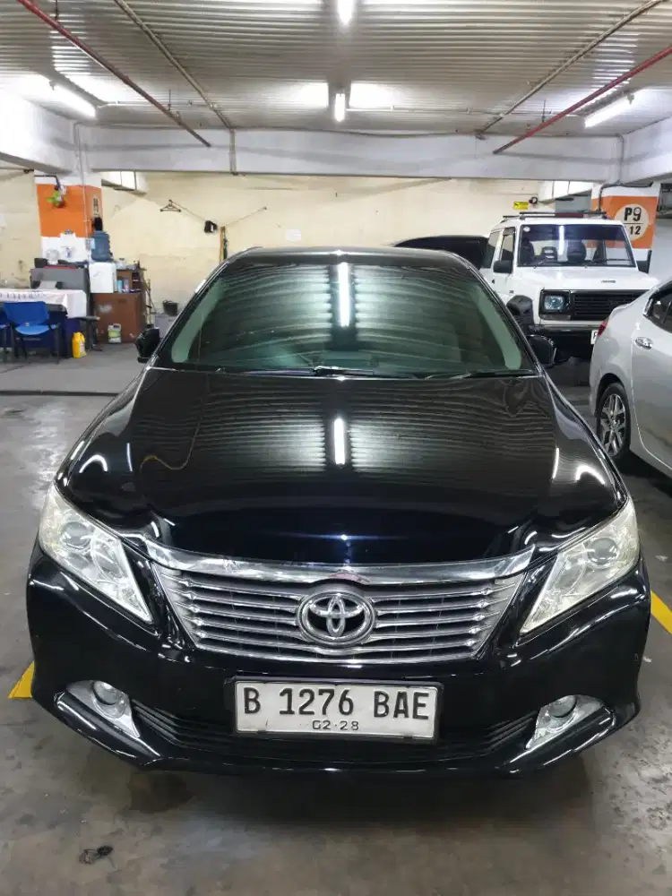 Camry V 2.4 A/T Hitam Metalik Pajak Panjang Low KM Mulus Dp Ringan