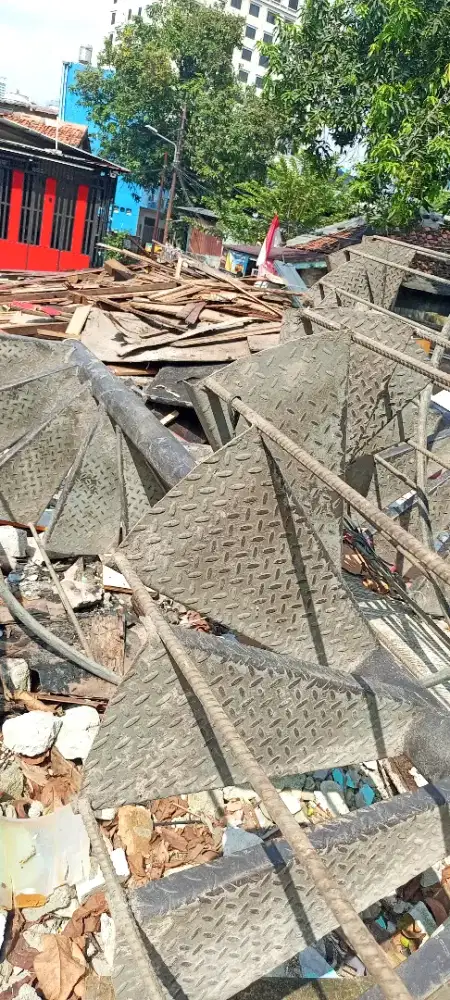 Tangga putar tinggi 3 mtr