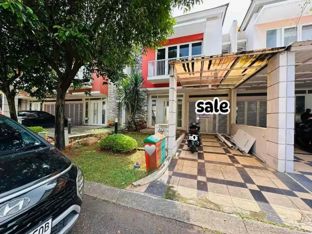 Dijual Rumah Cluster Palm Summarecon Bekasi 8x17 m2