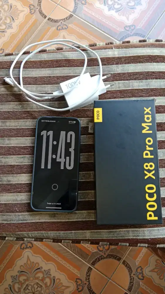 HP Poco x8 Pro Max 12/256 Black Mulus Like New