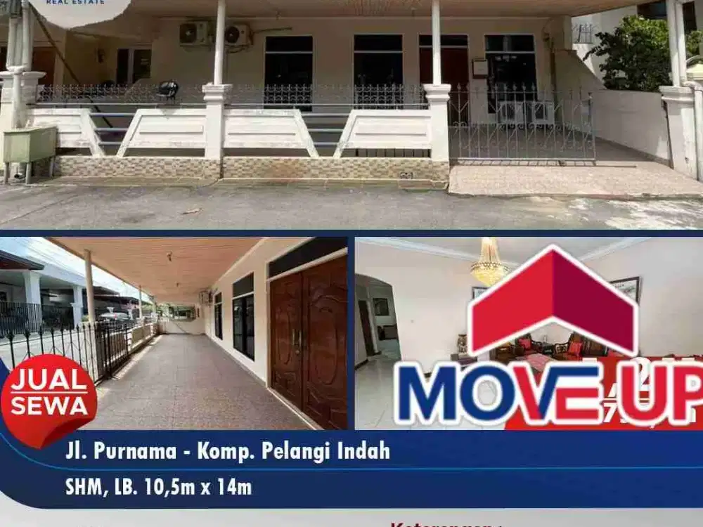 Rumah 1 lantai lokasi strategis