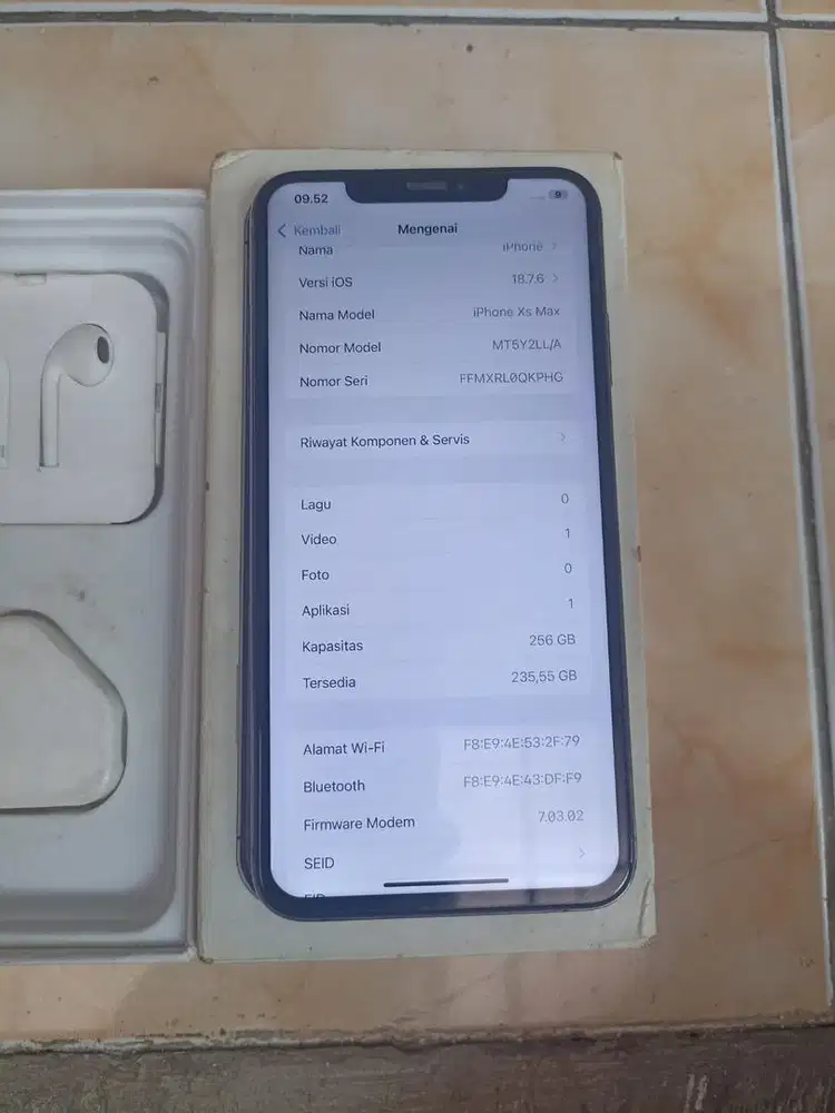 iPhone XS Max 256gb Black