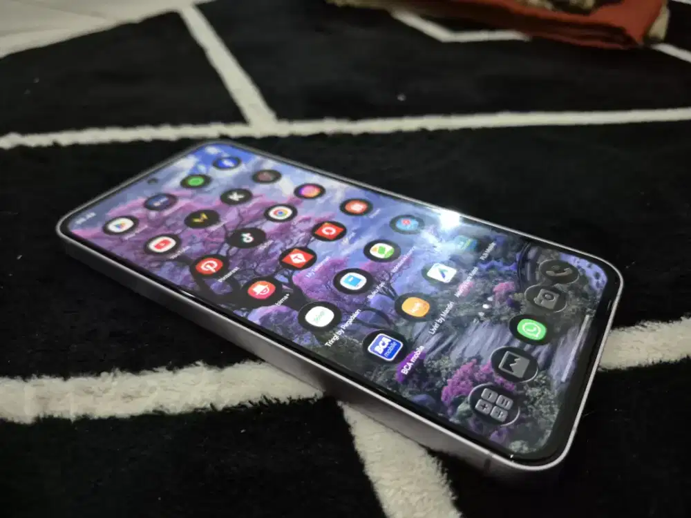Samsung galaxy a55 lilac 12/256 super mulus kaya baru