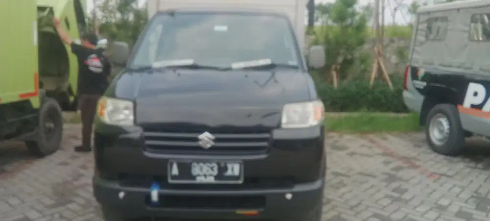 Suzuki carry 1500 cc bok ac dan power hitam tahun 2016