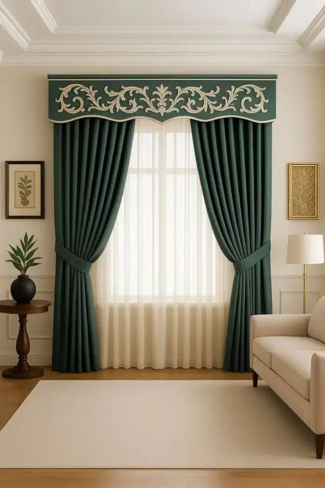 Gorden tirai rumah minimalis kantor dan hotel costum