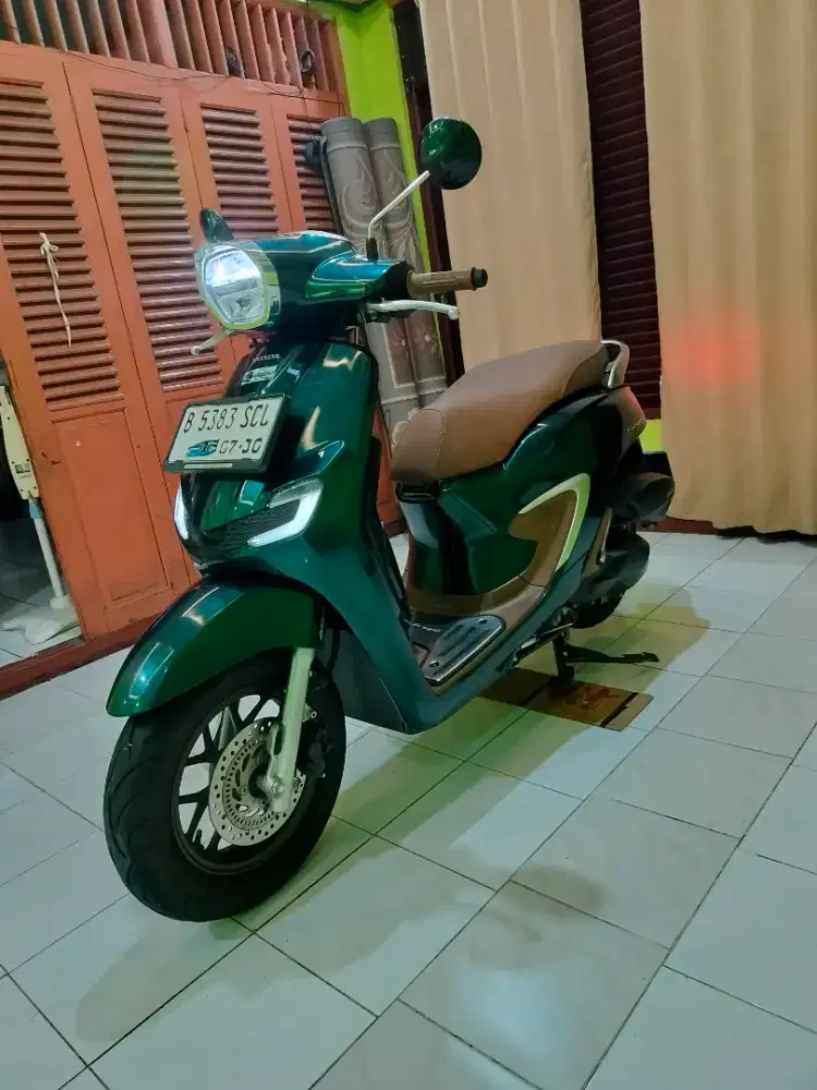 Honda Stylo 2025 tipe tertinggi ABS km baru 8 ribu BS TT