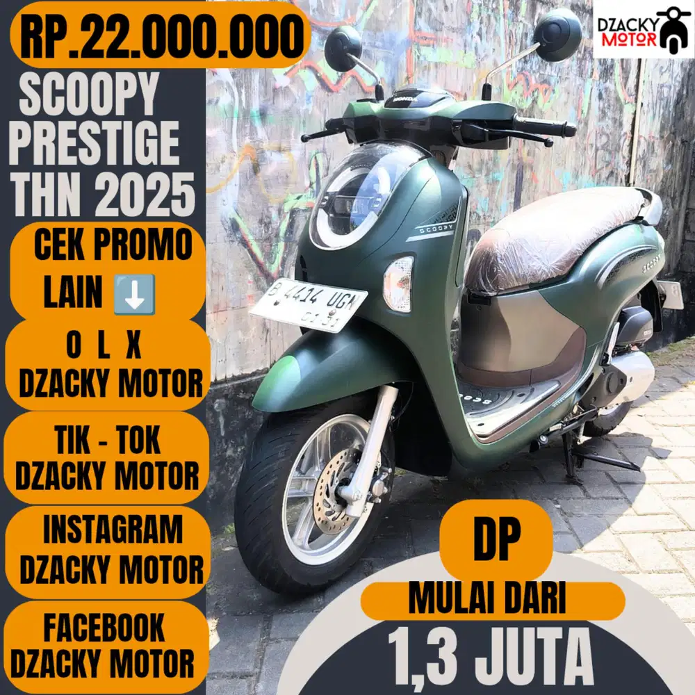 SCOOPY PRESTIGE 2025 SECOND LIKE NEW