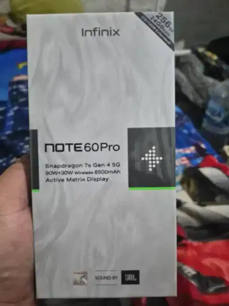 Infinix note 60 pro ram 12/256GB new segel garansi resmi mocha brown