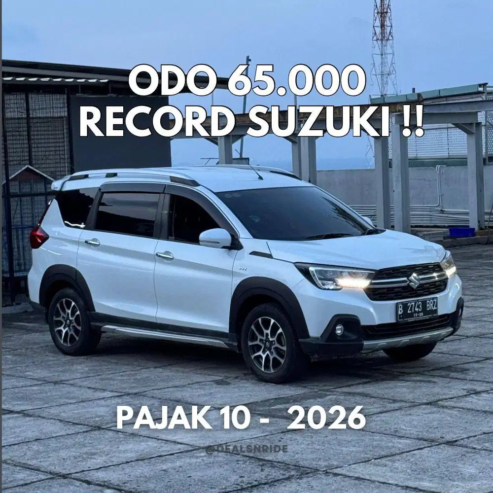 ODO 65.000 ANTIKK !! PAJAK 10/2026 SUZUKI XL7 ALPHA MANUAL 2021 MURAH