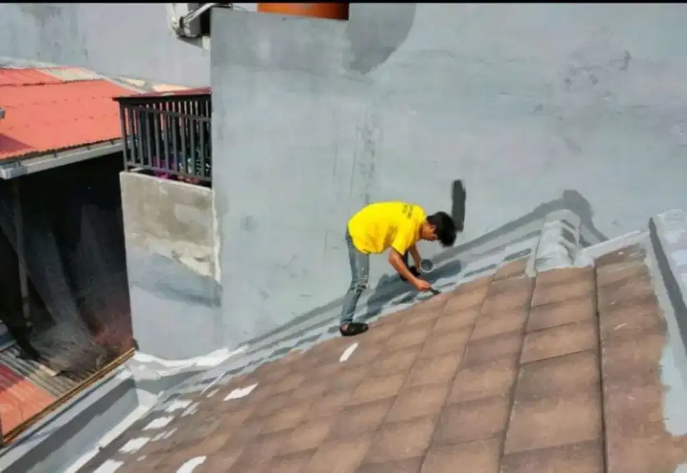 Kami menerima panggilan untuk perbaikan atap bocor dll