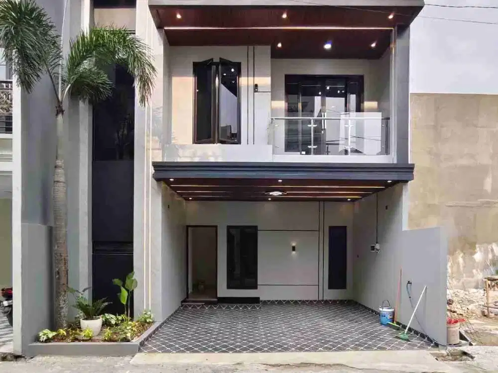 Rumah Baru Kontemporer DI Cluster M Kahfi 1 Jagakarsa Jaksel