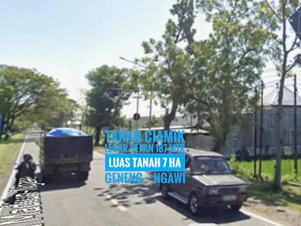 Ba// Tanah LD 187 mtr, NOL Jalan Raya Propinsi Madiun-NGAWI, Lokasi Baguss