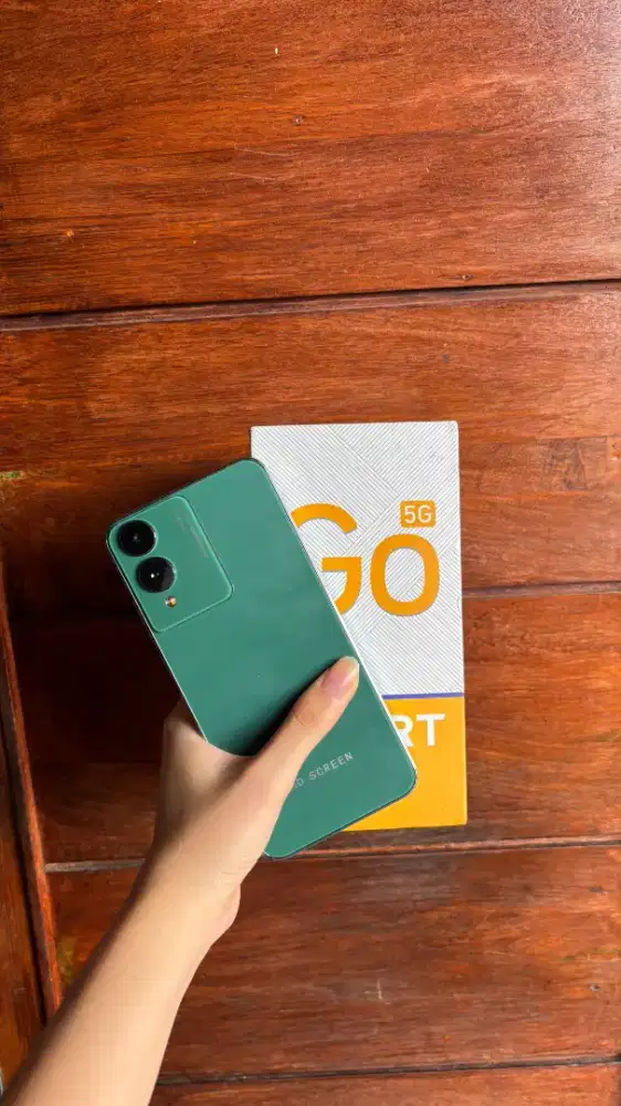 GO Smart 5G 2 SIM komplit sampe HF Ada Mulus kyk baru No Minus
