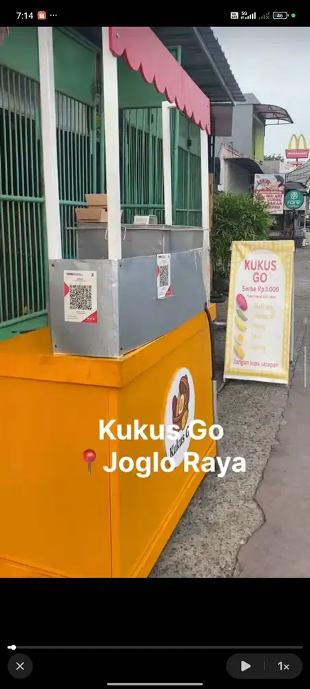 dibutuhkan karyawan jaga stand makanan