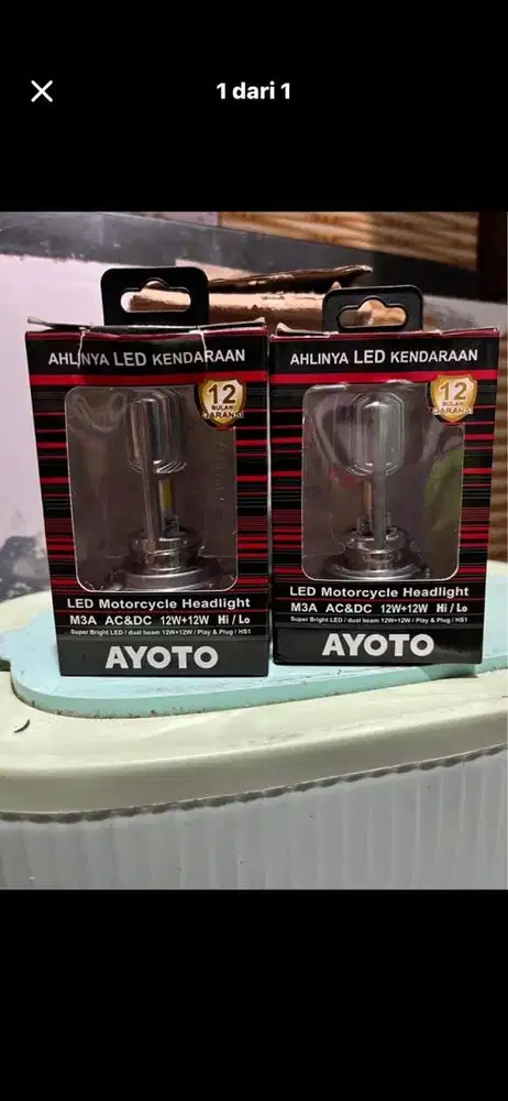 Lampu ayoto led h4