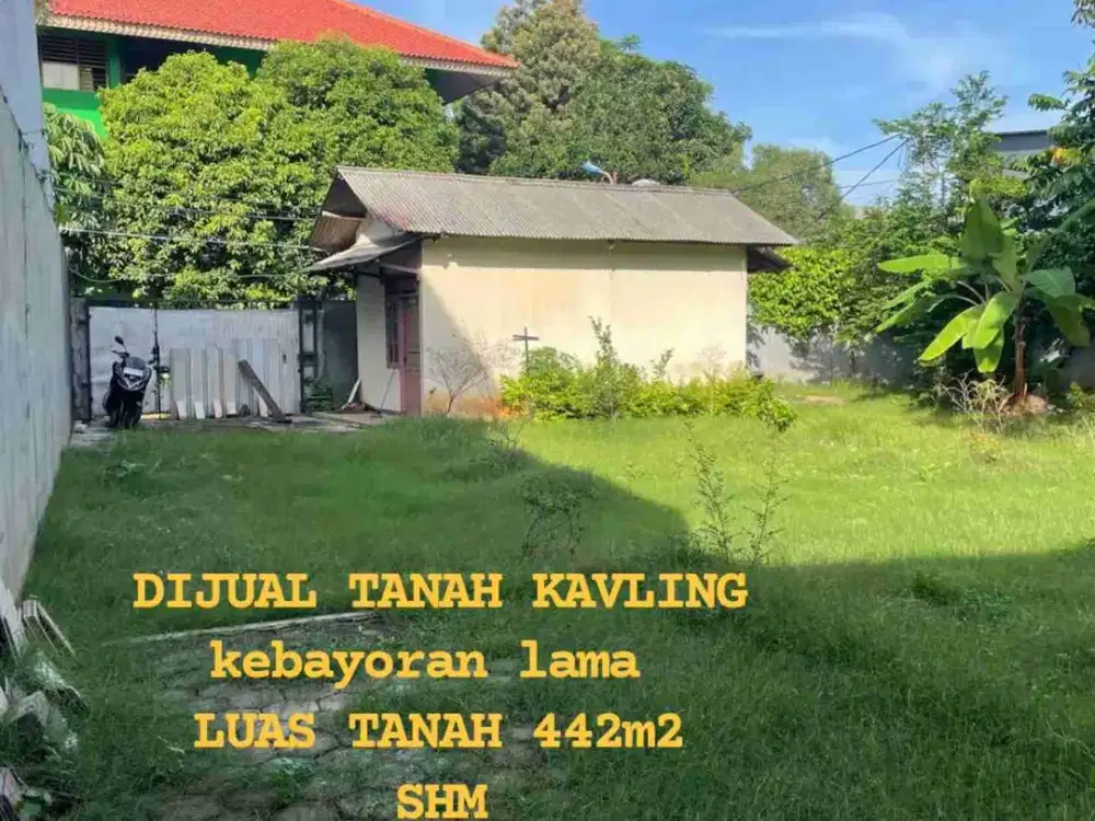 Tanah kavling posisi hook