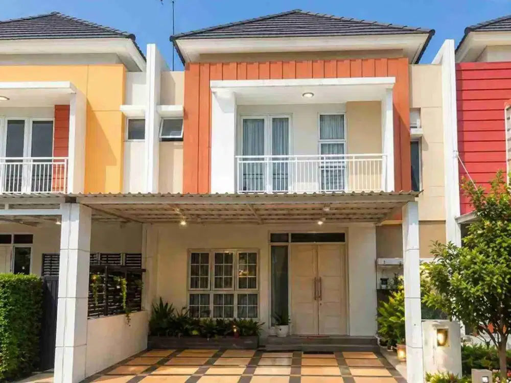 Rumah bagus dicluster sumareccon bekasi siap huni