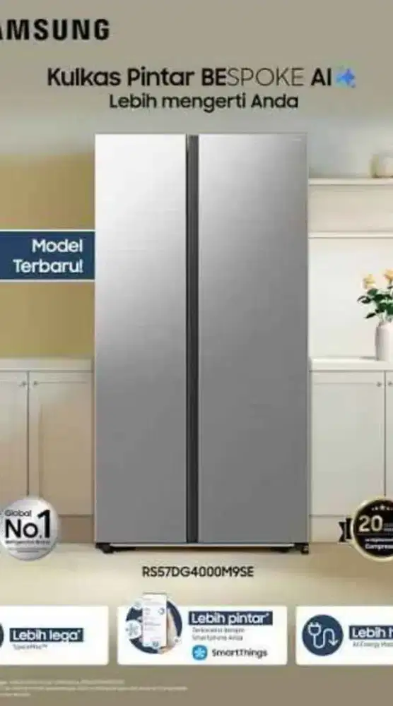 SIDE BY SIDE SAMSUNG BESPOKE