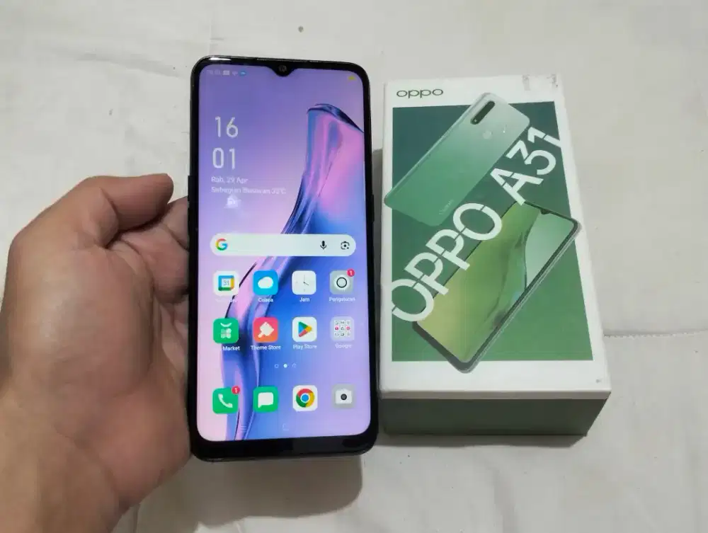 BUTUH UANG OPPO A31 RAM 8GB /256GB 4G LTE Duos 6,5in Fingerprint Mulus