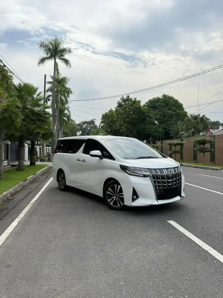 Toyota Alphard G Atpm Tss Putih 2021