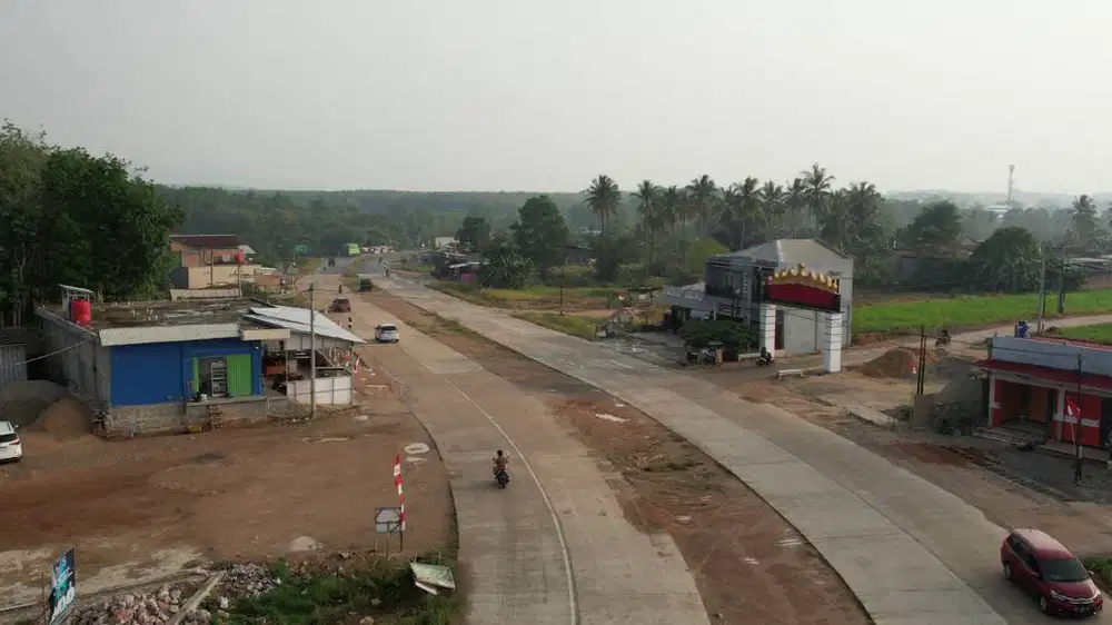 TANAH PREMIUM KAMPUS ITERA HANYA 100 MTR DARI JALUR DUA DP MURAH