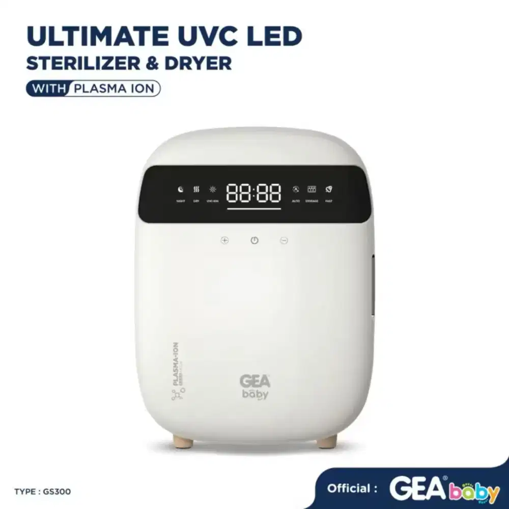 GEA BABY GS-300 Ultimate UVC Sterilizer 6in1 + Dryer With Plasma Ion