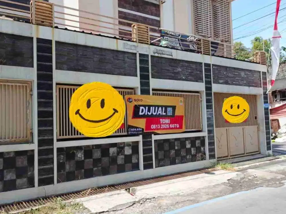 Rumah kokoh dan Luas Dekat Solo Baru
