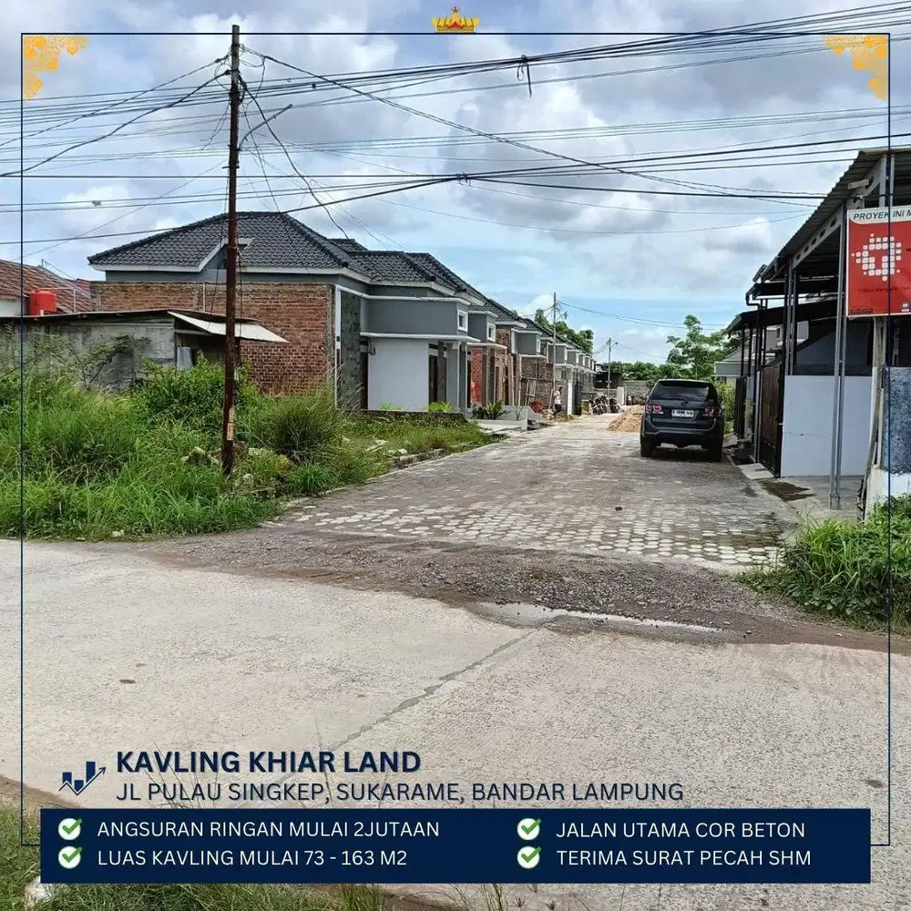 KAVLING SUKARAME PULAU SINGKEP SUKARAME DP N HARGA MURAH