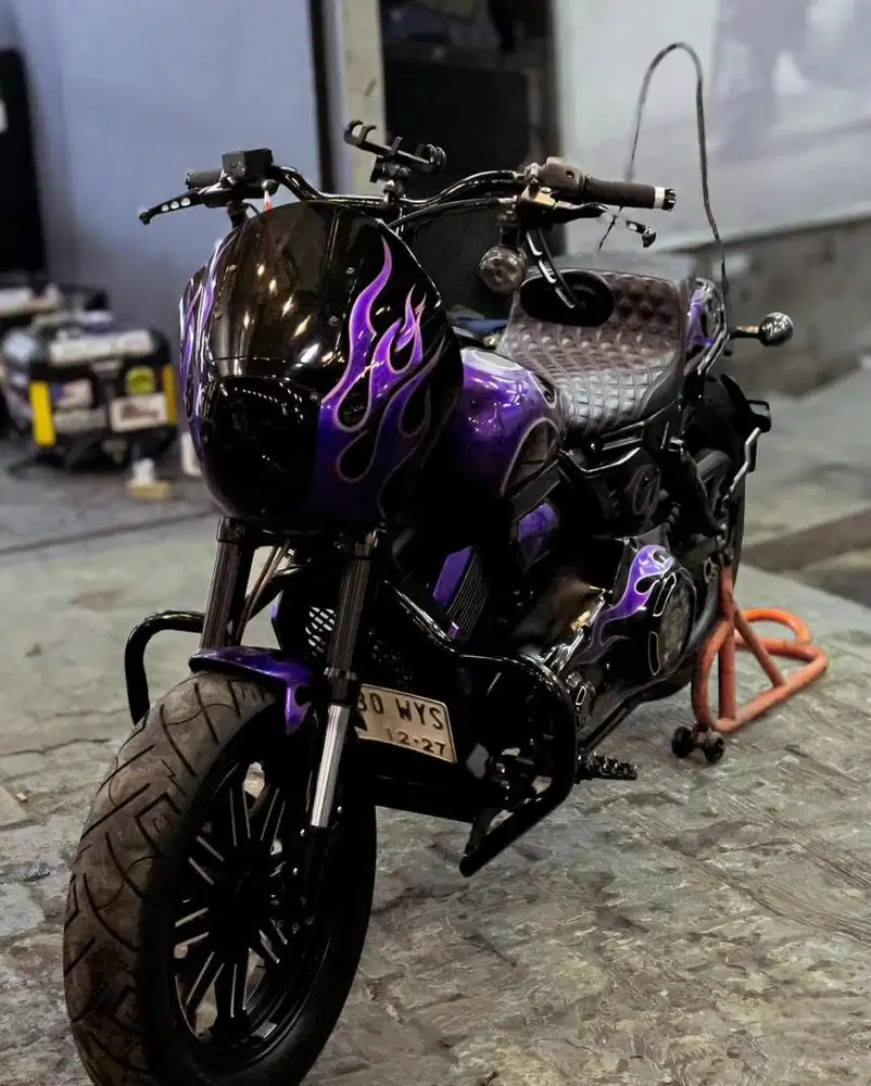 Jual motor custom nego sampe jadi