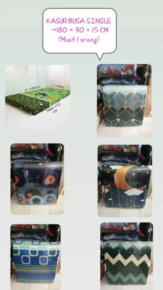 Kasur busa anak kost