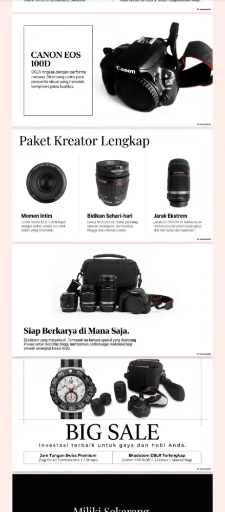 Jual Canon EOS 100D