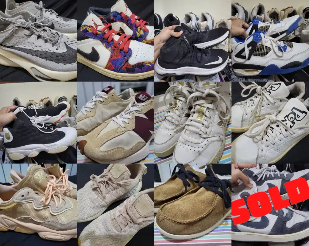 PAKET USAHA SEPATU 15 PCS (no nego sadis)