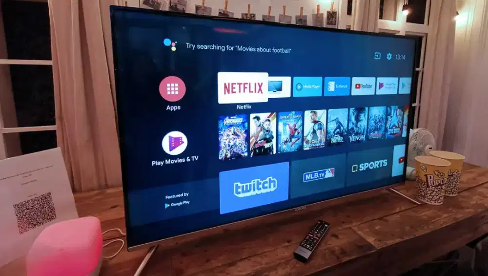 TV ANDROID COOCA 43 INCH NO MINUS