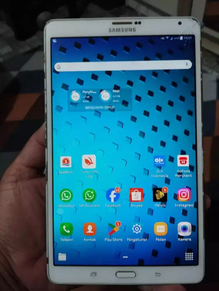 Samsung Tab S T705 4G Ram 3/16 Gb Fingerprint (Normal Minus)