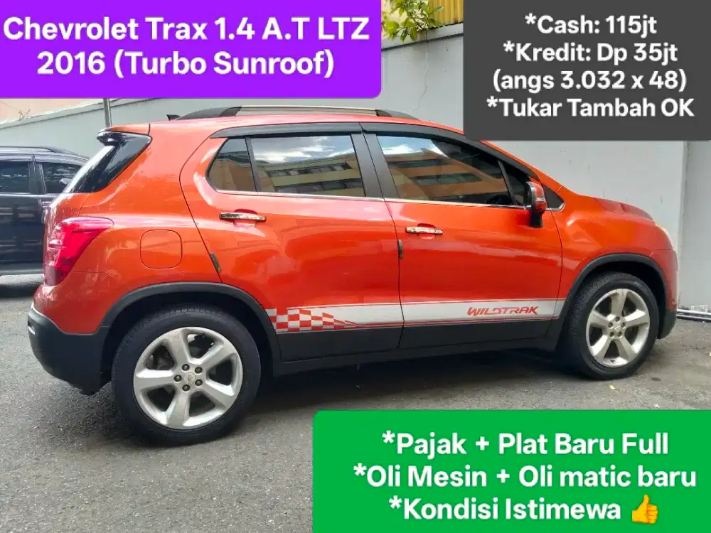 TURBO SUNROOF‼️ CHEV TRAX 2016